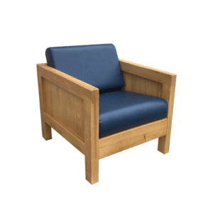 wooden living room chair