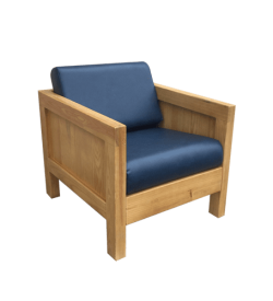 wooden living room chair