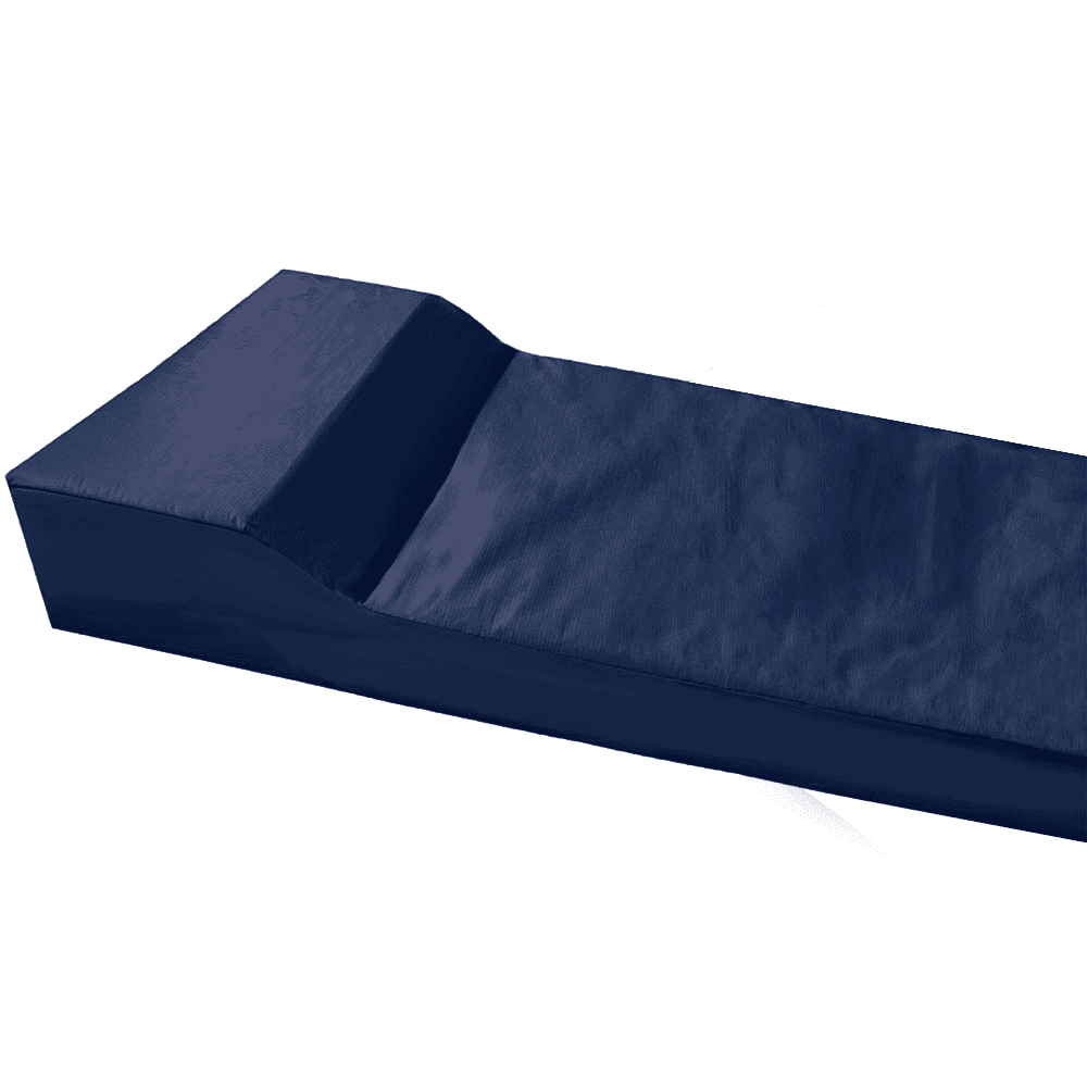 Veri Nylon Foam Mattress with Built In Pillow