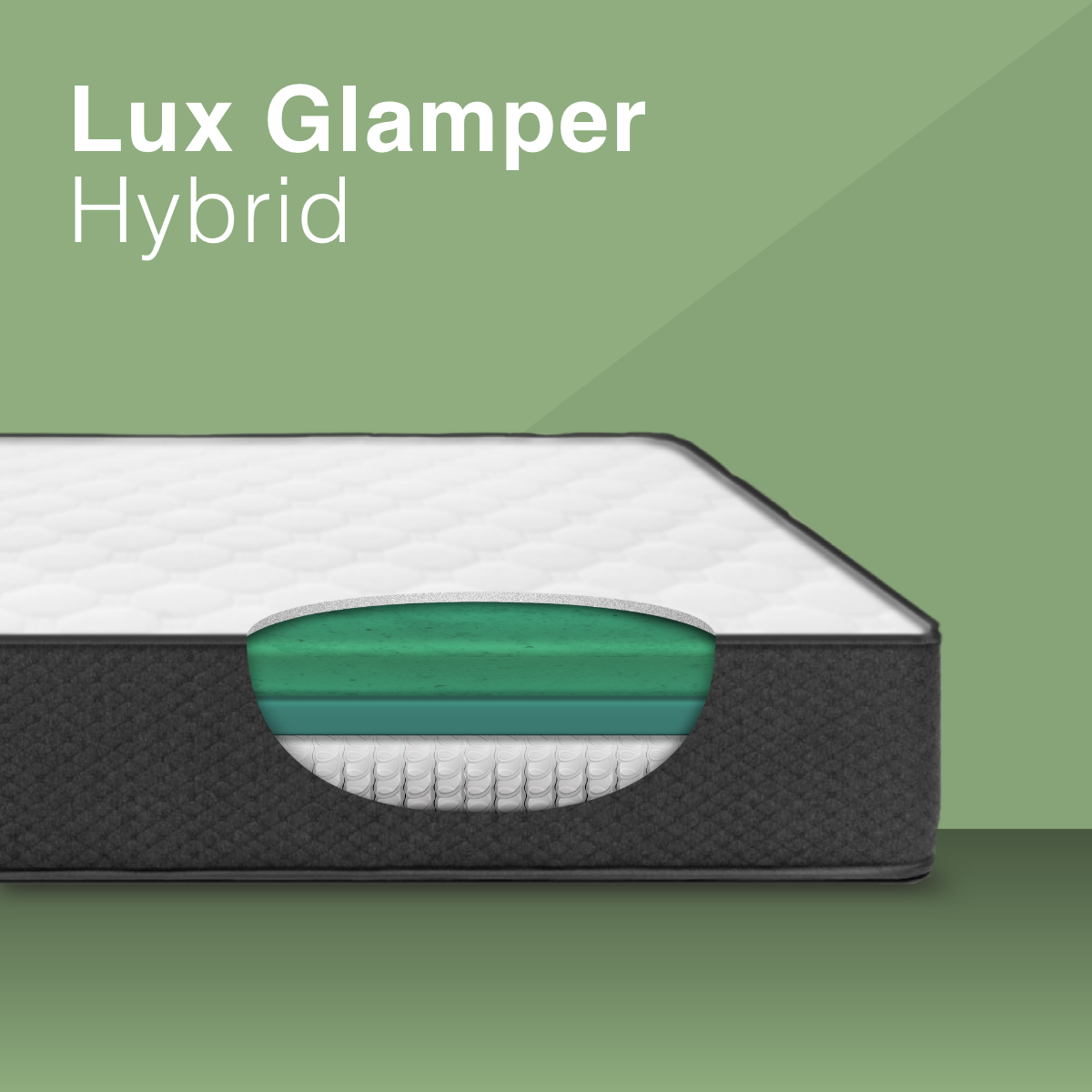 MedMattress RV Lux Glamper Hybrid Mattress
