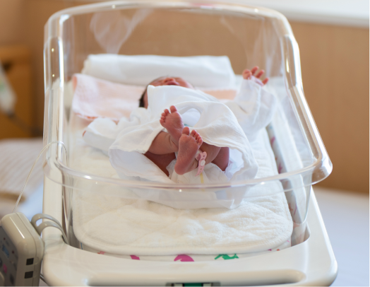 Hospital grade clearance bassinet